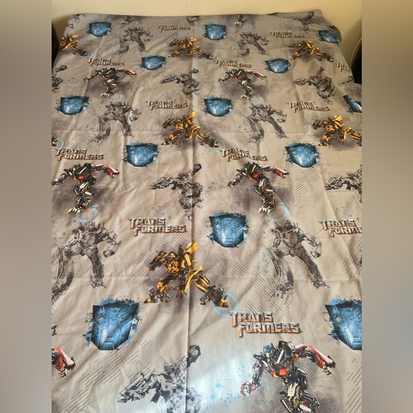 Bundle turtle trouble Transformers Dark of moon two flat twin bed kids bedding - Picture 9 of 11